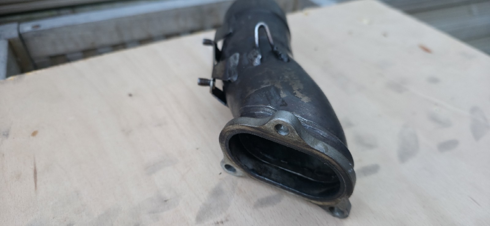 Ducati 848 EVO 1098 Vertical Head Downpipe Header Manifold 16013674A
