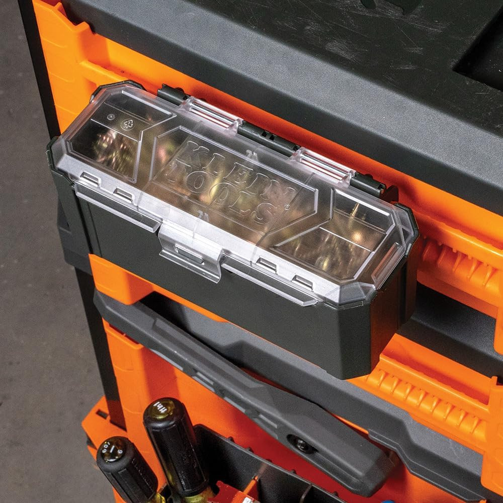 Klein Tools 54815MB Modbox Parts Bin, Modular Tool Storage System Side Mounting
