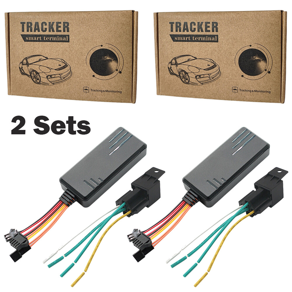 2X Car GPS Tracker Real Time Vehicle Anti-Lost Locator Geography Fence System 4G