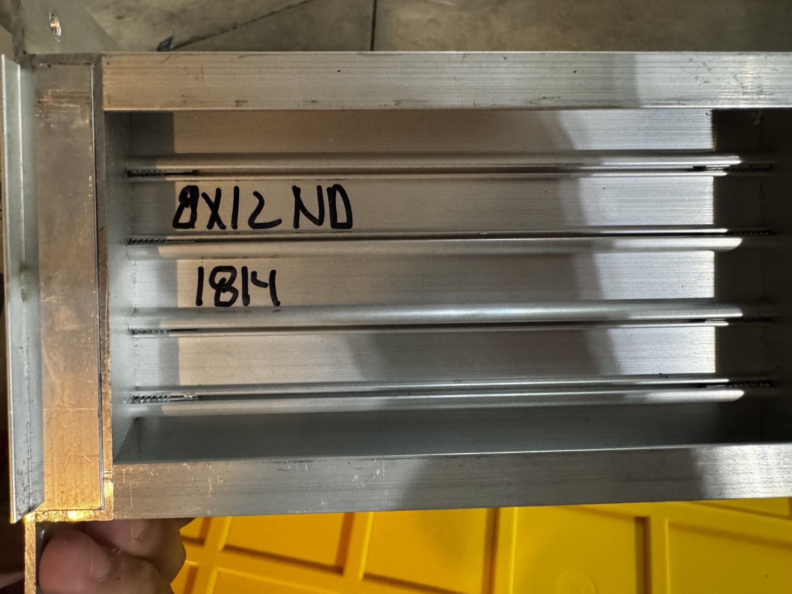 EWC Controls 8X12ND Rectangular Motorized Damper
