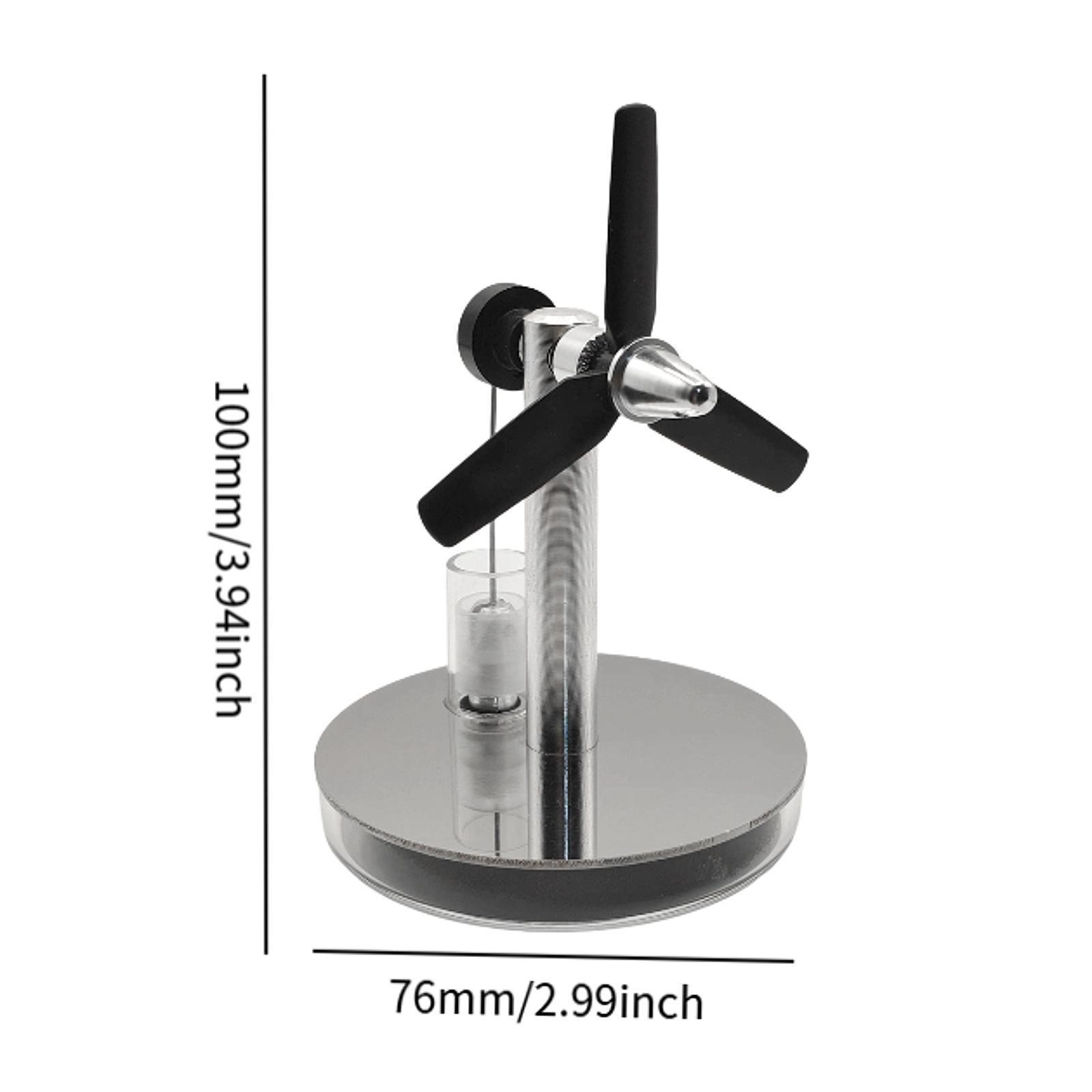 Low Temperature Stirling Engine Educational Toy for Tea Cup Desk Home Office