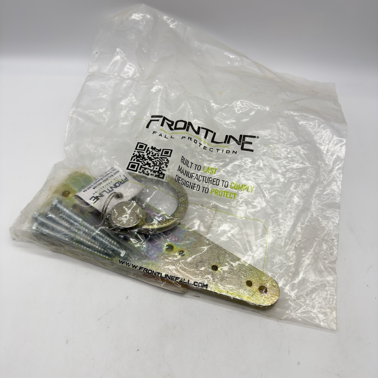 Frontline ROB01 Bull Ring Roof Anchor Reusable Fall Arrest Restraint Zinc Steel