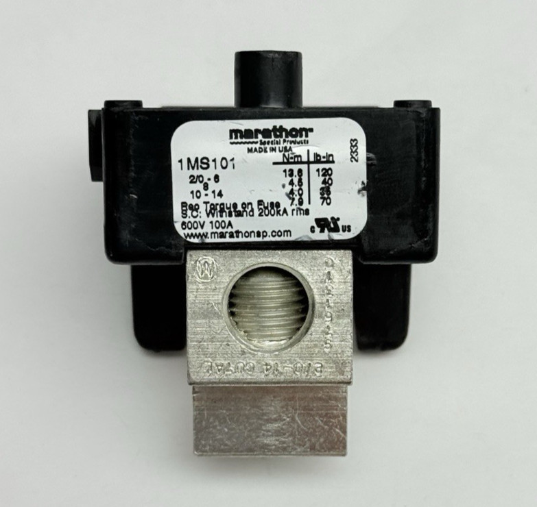 1MS101 Marathon 100A 600V Semiconductor Fuse Holders