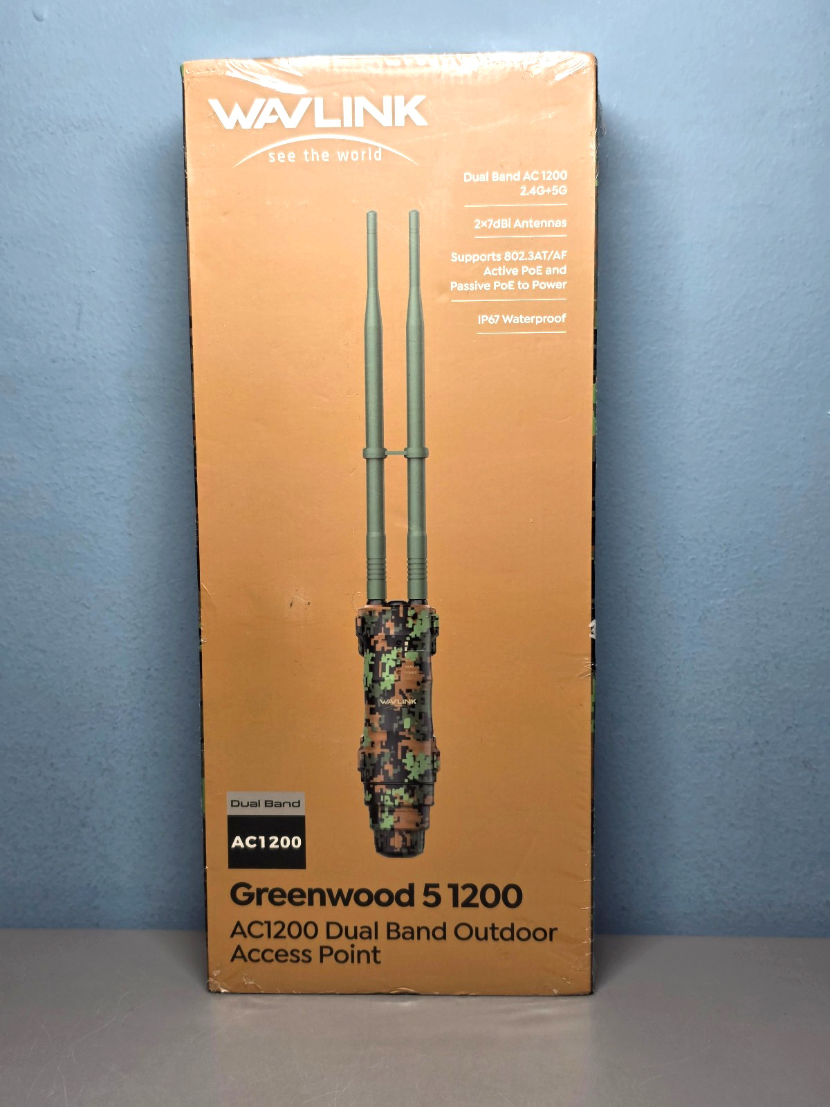 Wavlink Greenwood 5 1200 AC1200 Dual Band Outdoor Access Point - New and Sealed!
