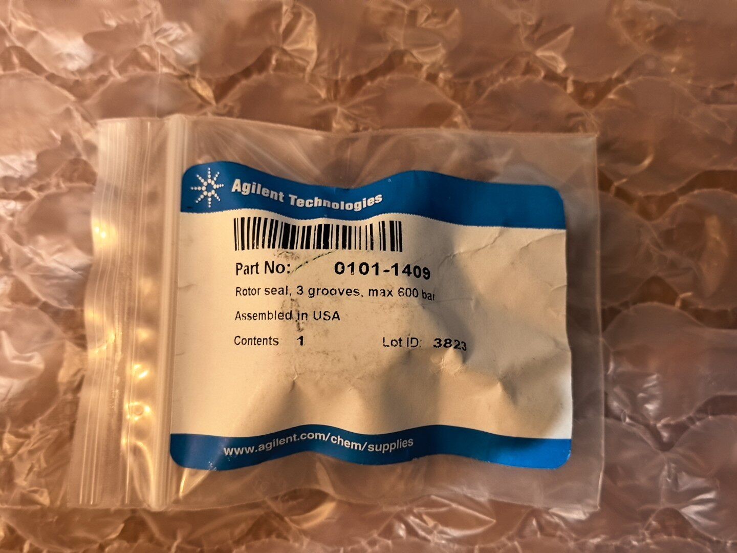 1PCS New Agilent 0101-1409 Rotor seal, 3 grooves - 600 bar US Free TAX *aa