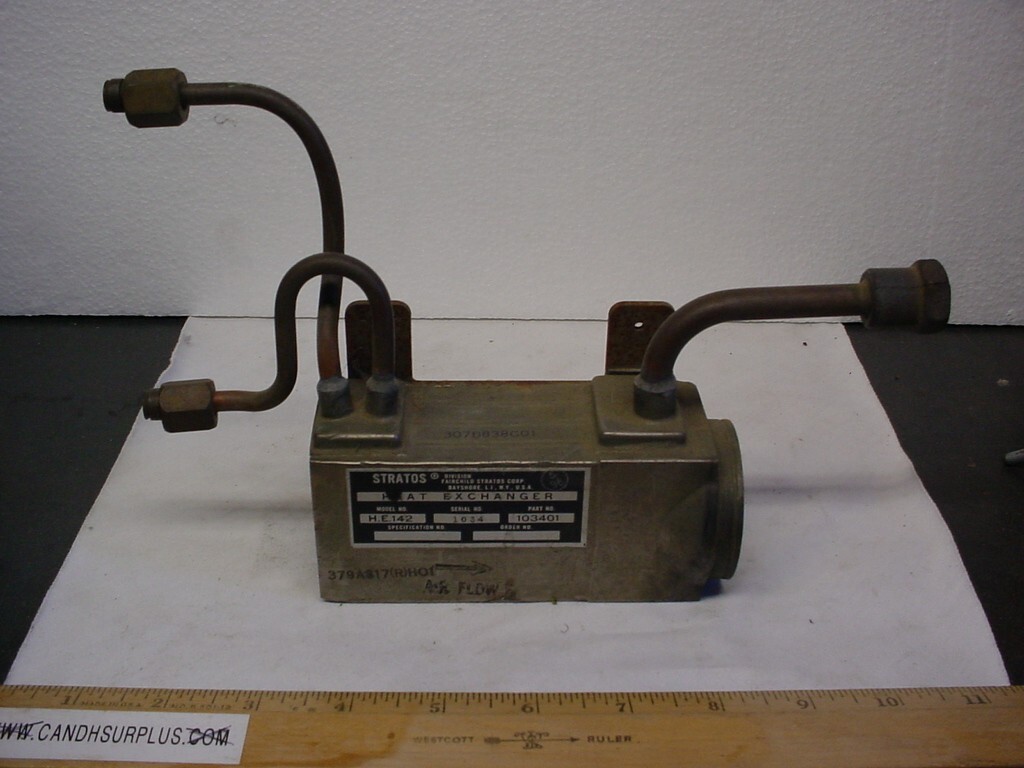 Fairchild/Stratos Heat exchanger #HE142