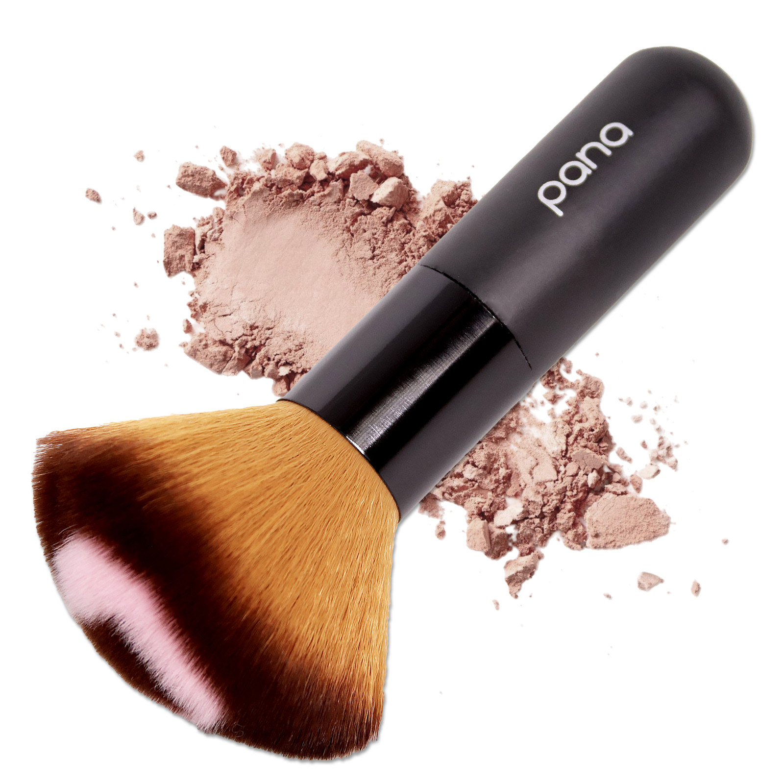 Pana Professional Super Soft Two-Toned Cosmetic Makeup Powder Blush Brush