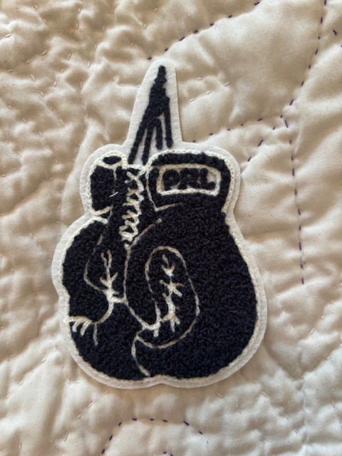 Polo Ralph Lauren RRL  Rugby Chenille NY Boxing Club Gloves Aztec Sew On patch
