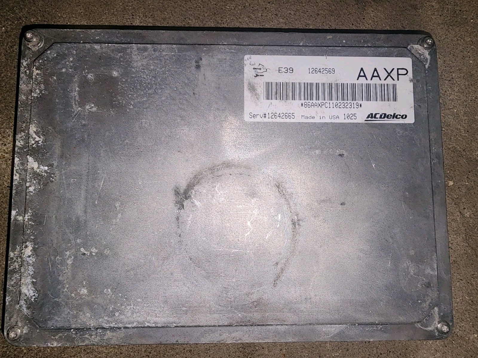 2011 Cadillac SRX Engine Control Module 12642569 AAXP