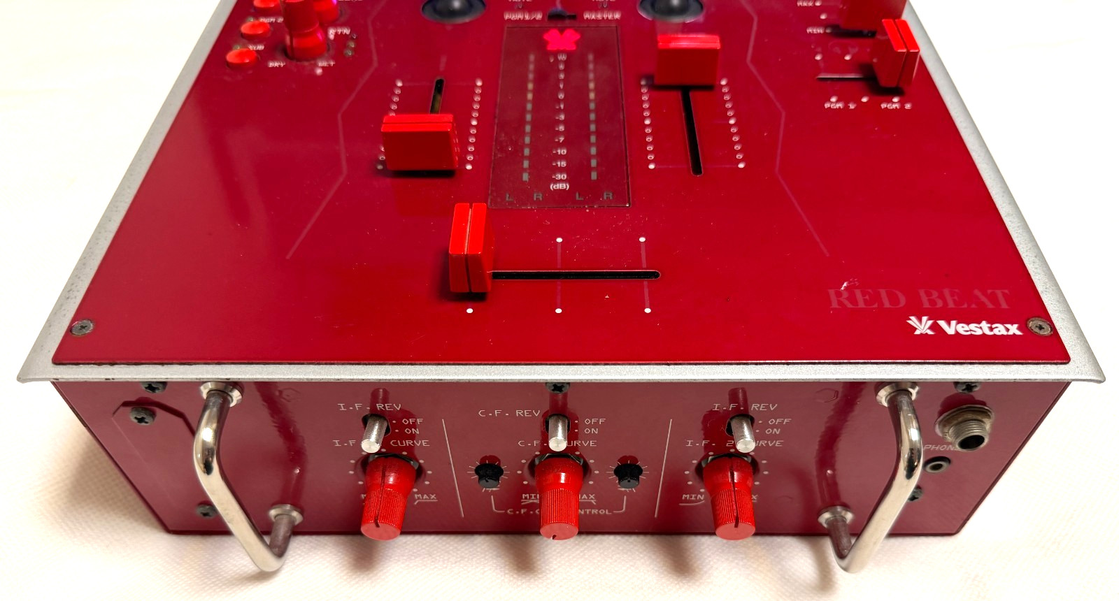 Vestax PMC-05 ProⅣ Red DJ Mixer Professional Mixing Controller