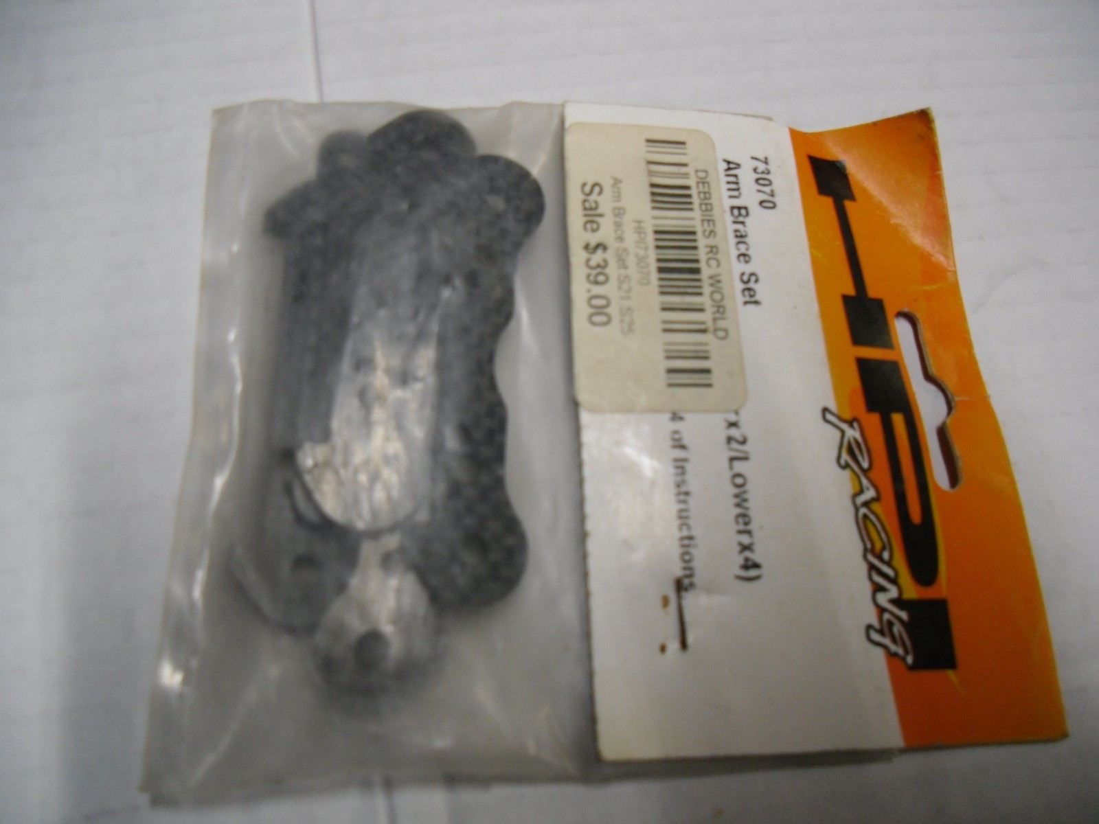 HPI 73070 Arm Brace set Graphite For Savage Replaces Part 86070 and 86068
