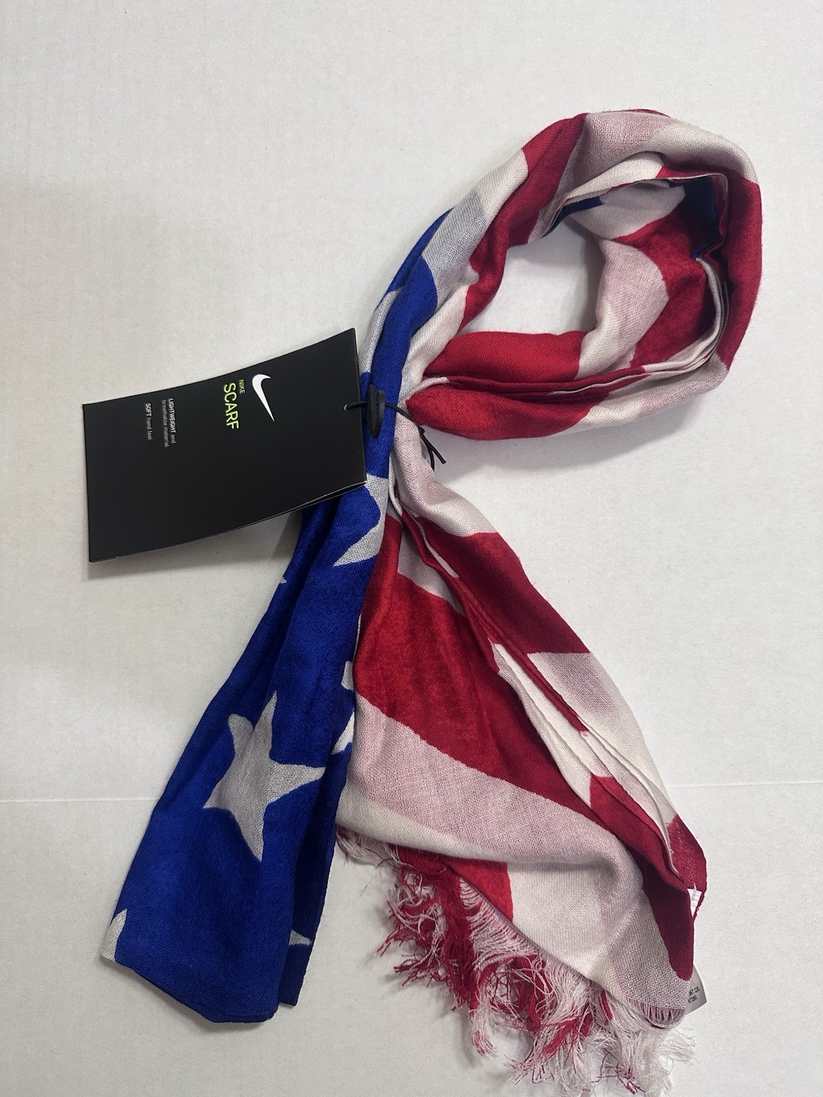 Nike: Team USA Winter Olympics Victory Wool Scarf, Stars/Stripes, New w/$125 Tag