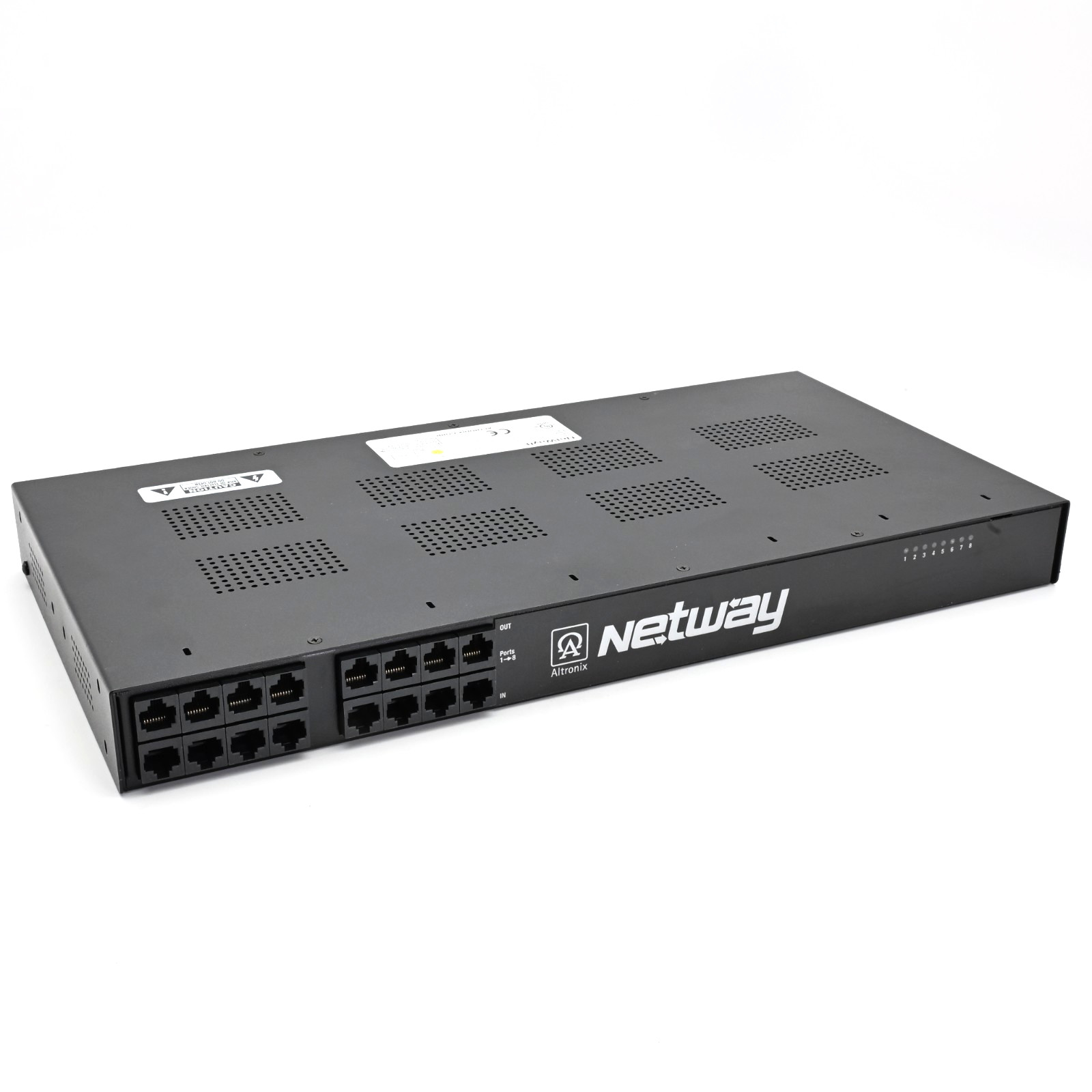 ALTRONIX NetWay8 POE Midspan 8-Port 115VAC 50/60Hz 3A