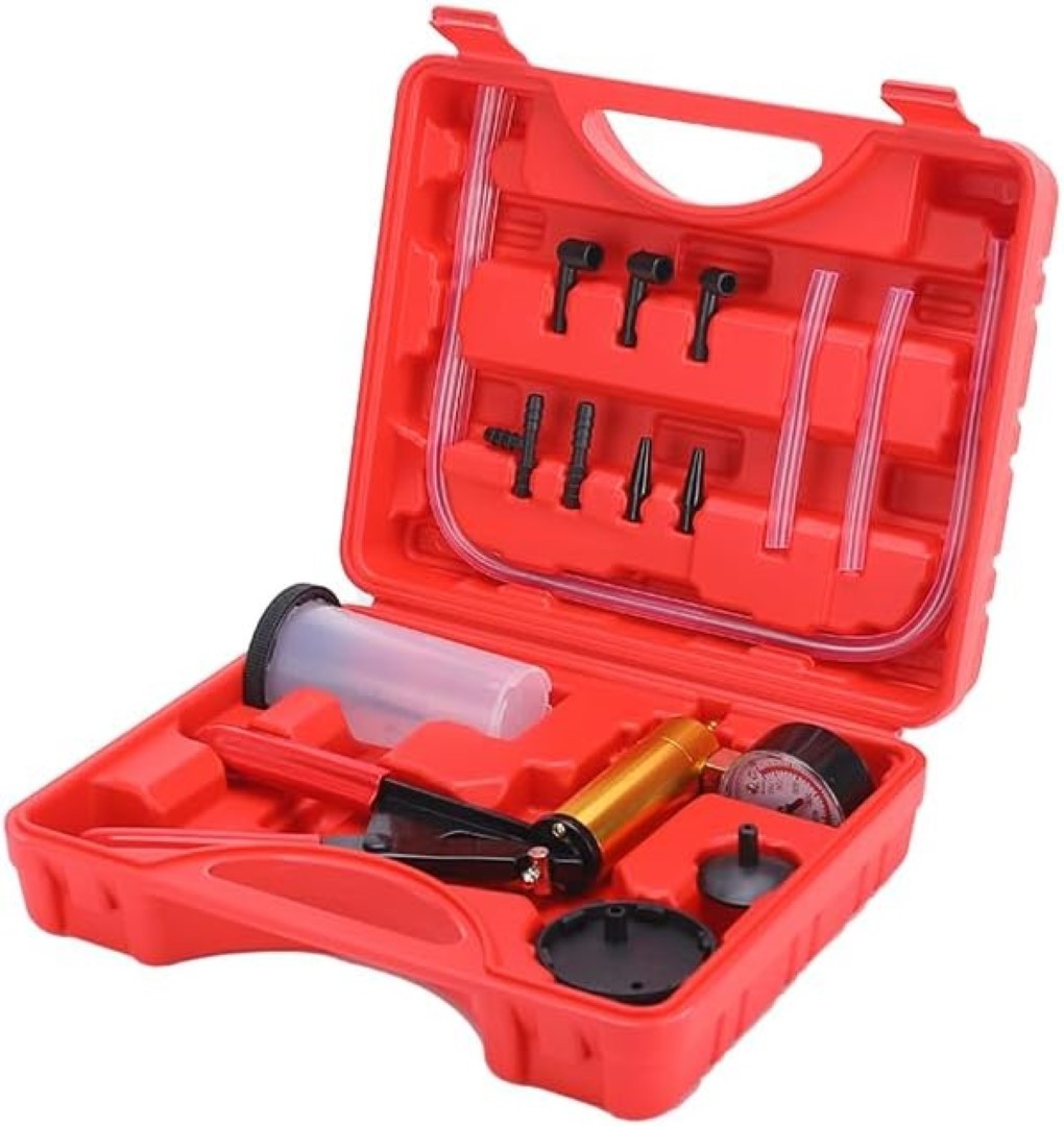 Kit Sangrado Frenos Bomba Vacío Manual 2 en 1 Carro Moto / Brake Bleeder Tool