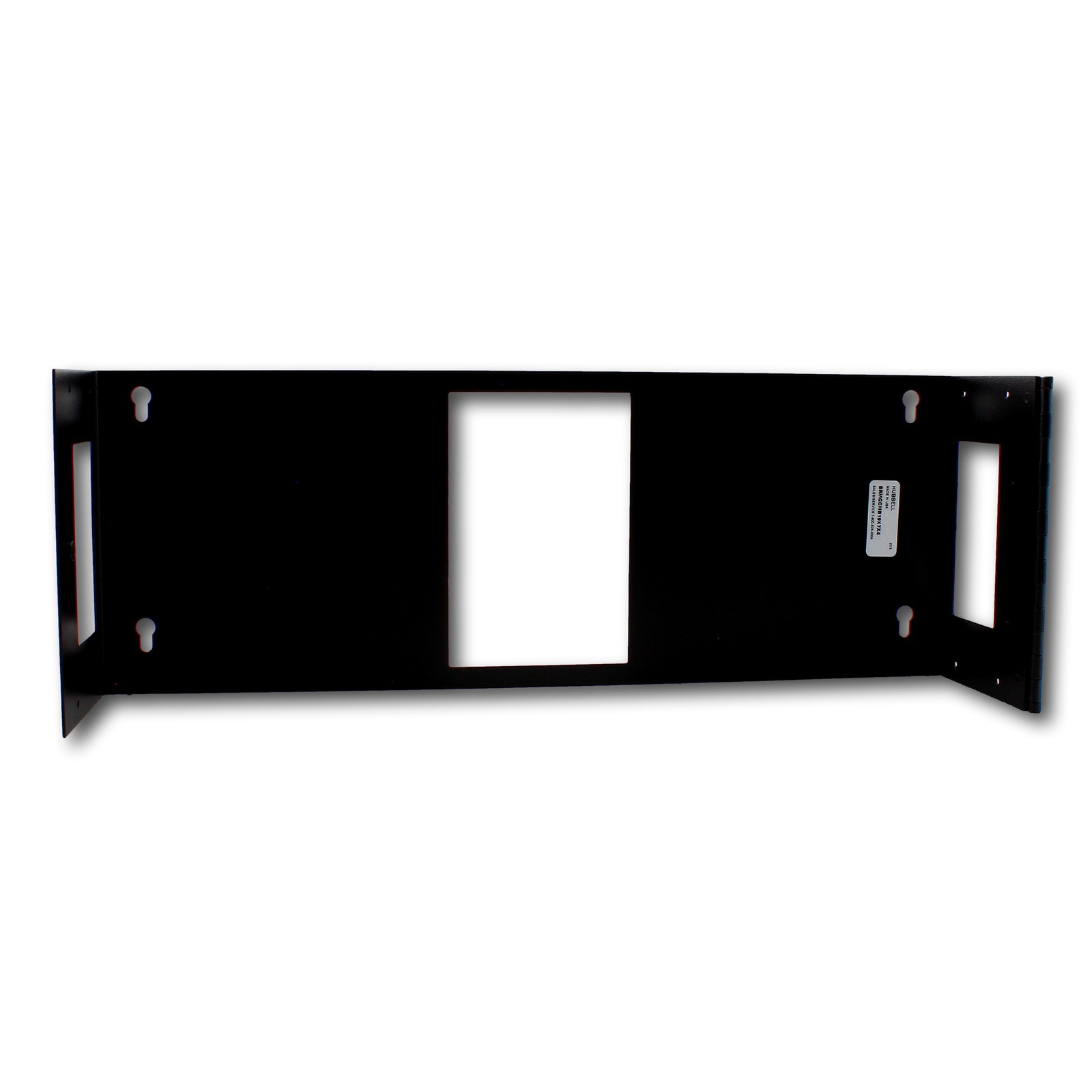 Hubbell Side-Hinged Patch Panel Bracket Wall Mount 4RU BRMCCMB19X7X4