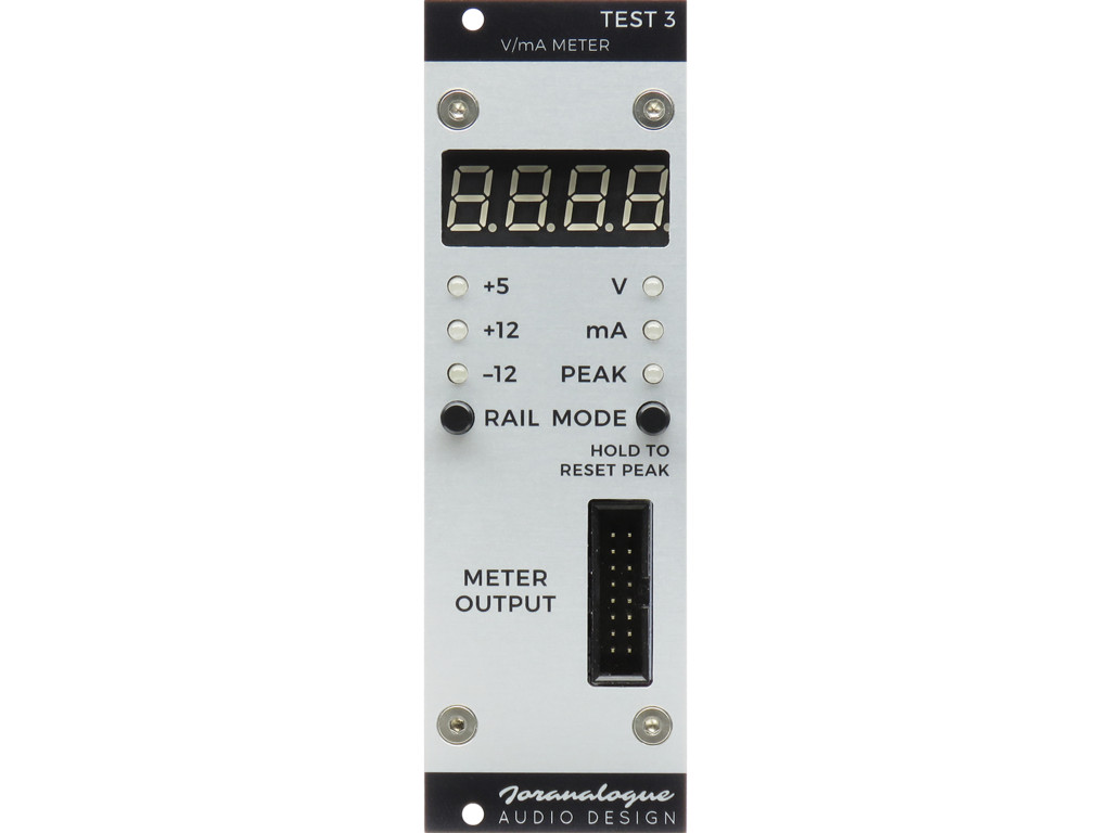 JORANALOGUE TEST 3 FULL DIY KIT + FACEPLATE : NEW : [DETROIT MODULAR]