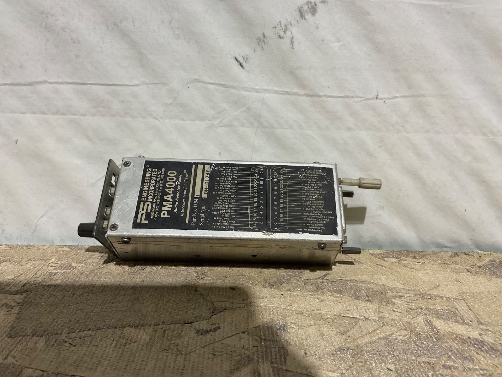 PS Engineering PMA 4000 Audio Panel
