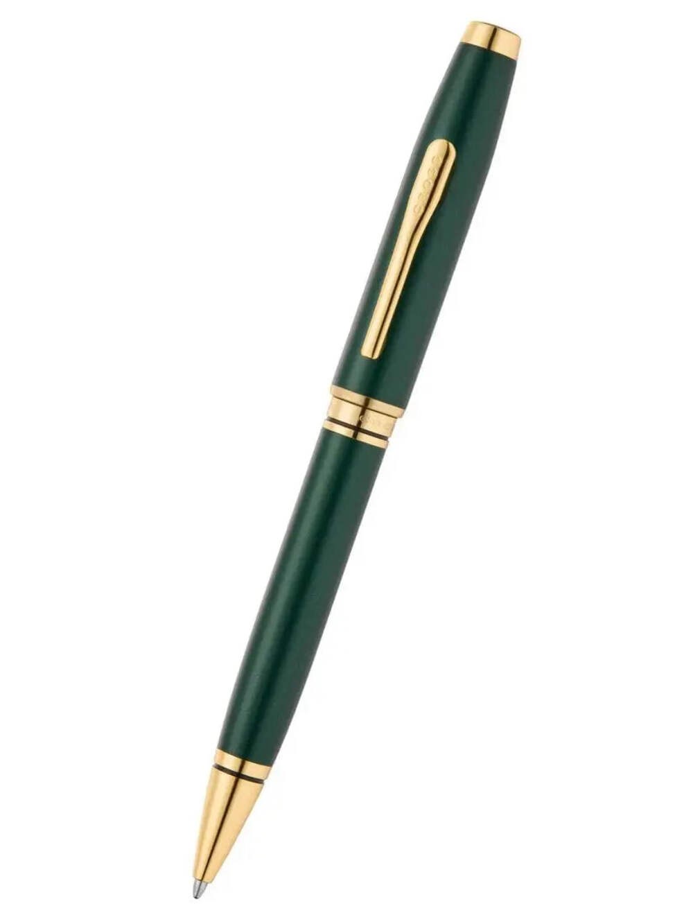 Cross Coventry Satin Metallic Green Lacquer, Gold PVD Appointments Ballpoint Pen