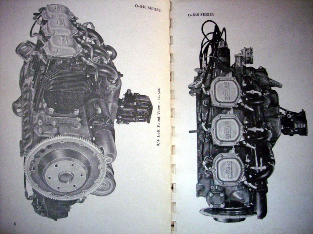 Lycoming O-540 series Engines Operator's Manual