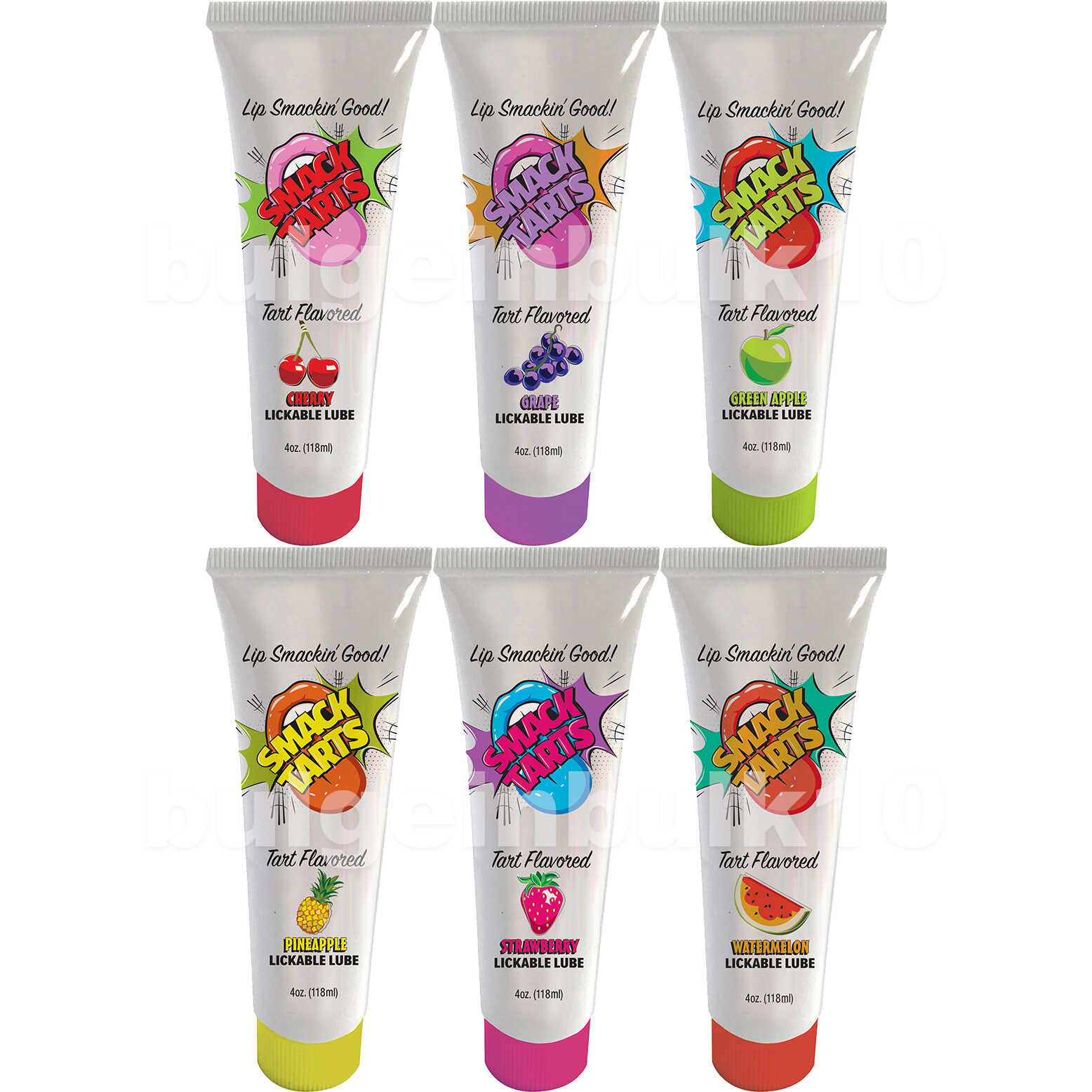 Smack Tarts Tart Flavored Water Based Oral Delight Lickable Lube Lubricant