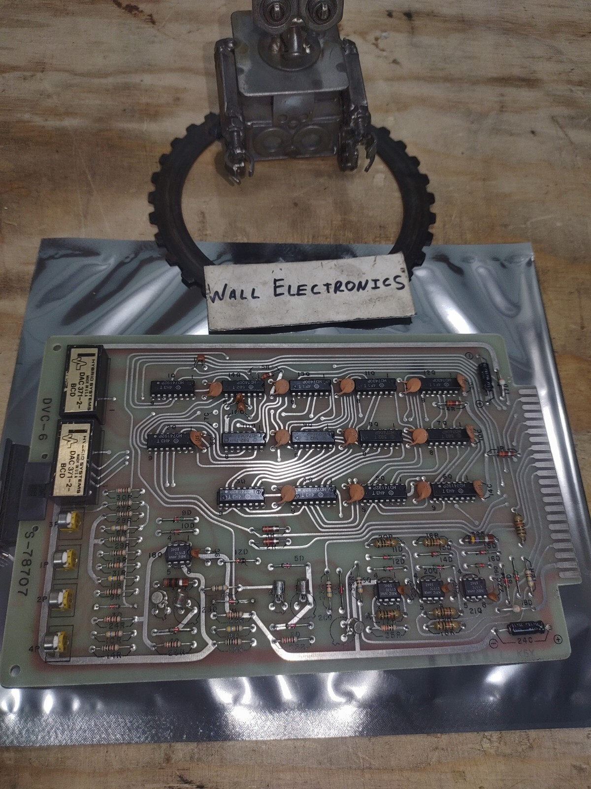 Reliance Electric DVC-6 Module Card S-78707