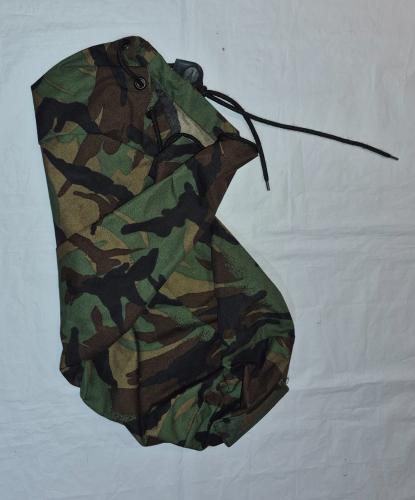 DPM cam style camo Stuff  bag,  for British Forces,  Approx. 36 x 55cm