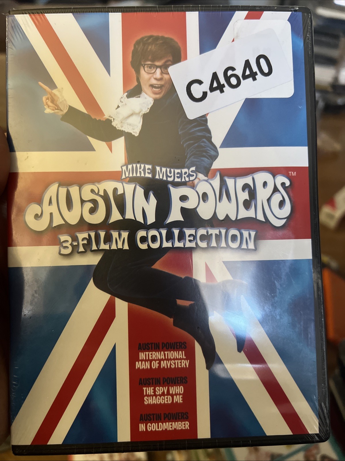 Austin Powers: 3-Film Collection DVD set spy comedy movies Mike Myers Goldmember
