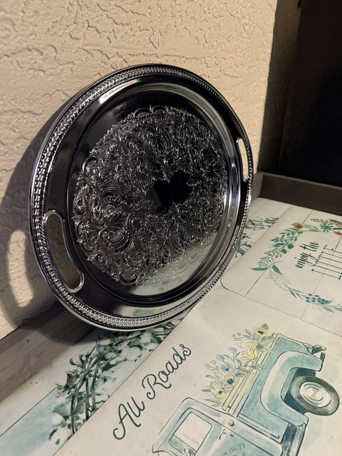 Real Silver Antique Plater.