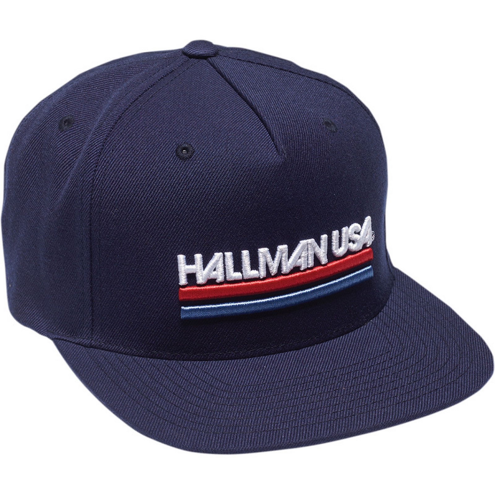 Thor Hallman USA Snapback Hat Navy Blue