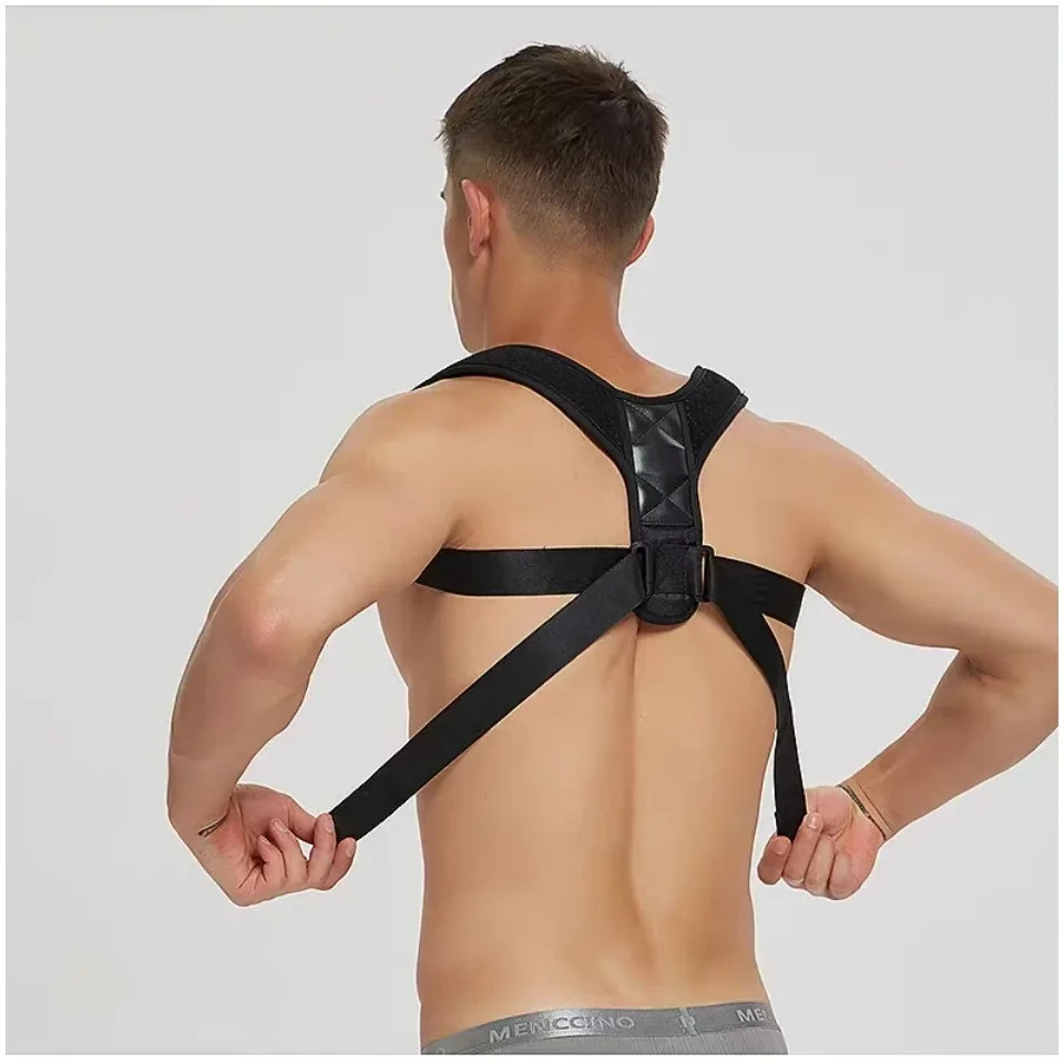 Adjustable Posture Corrector Back Shoulder Support Correct Brace Belt Men Women