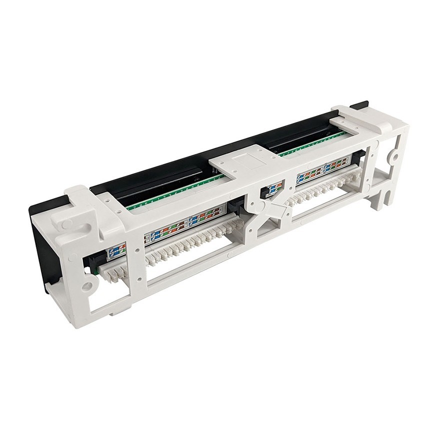 Simply45 Loaded 12-Port Wall Mount Cat5e UTP Patch Panel (S45-2512)