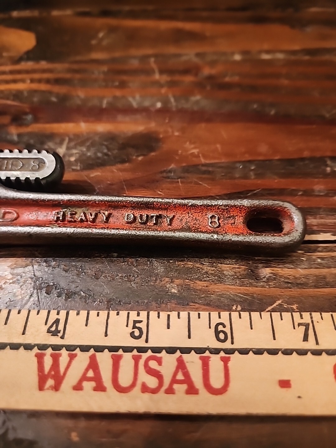 Ridgid 8" Heavy Duty Pipe Wrench