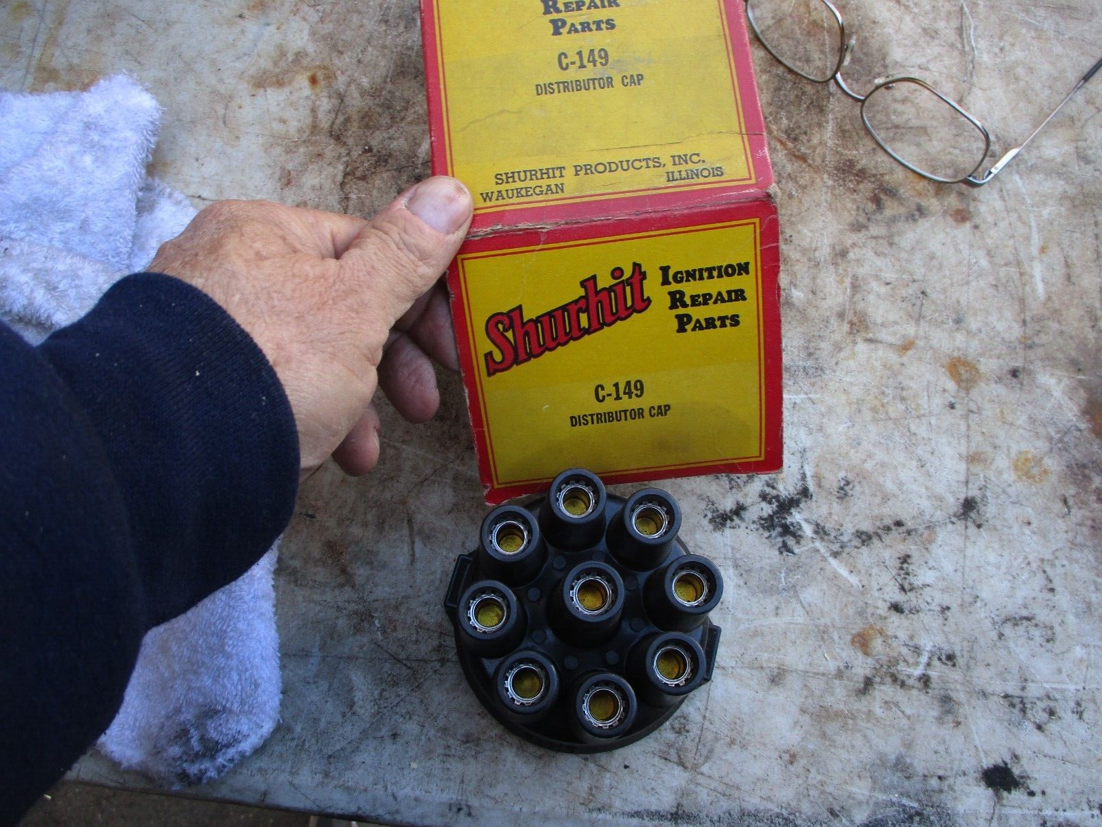 Shurhit C-149 Distributor Cap NORS IK Free Shipping