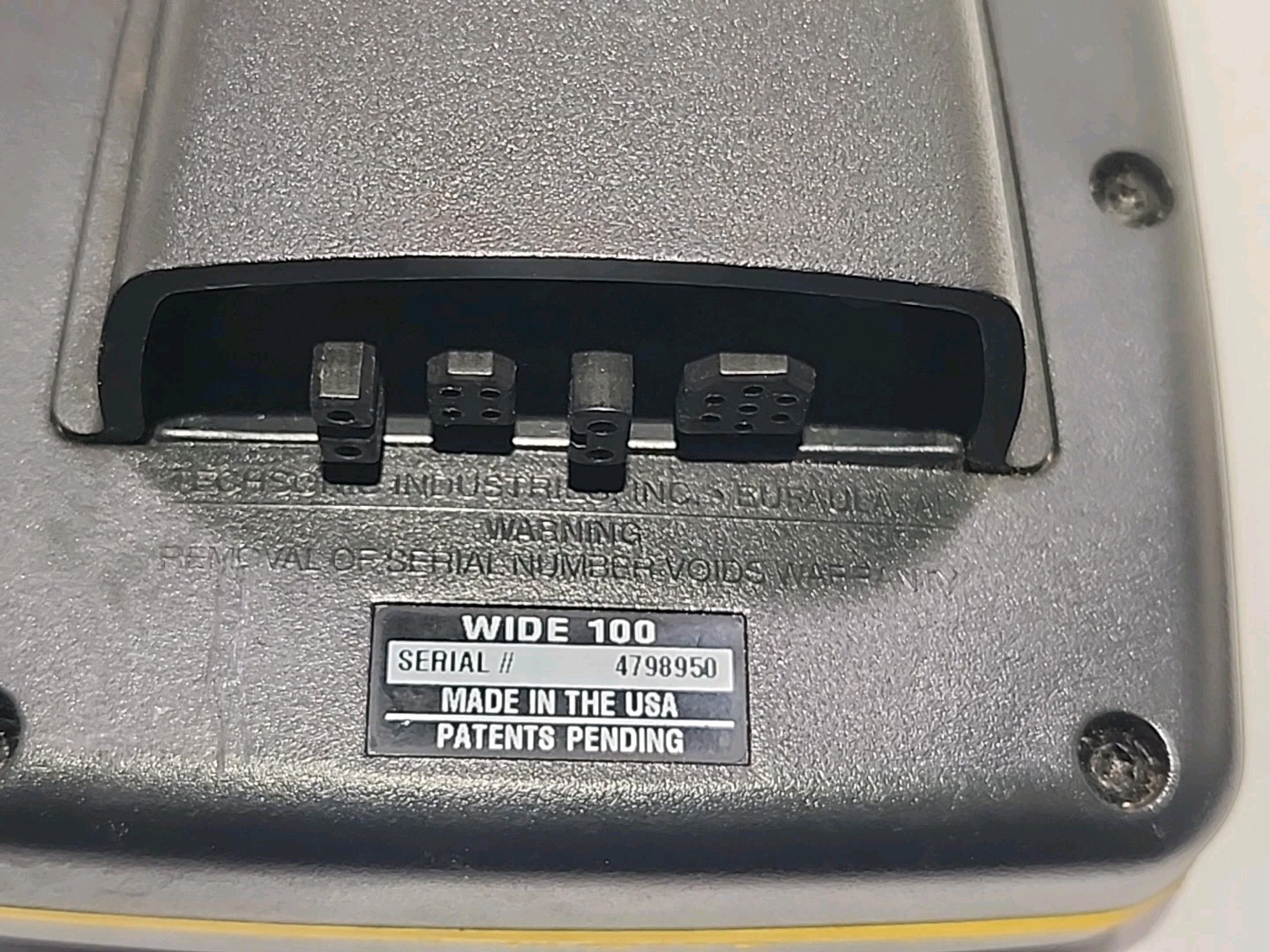 Hummingbird Wide 100 Fish Finder Plastic Depth/Range LCD Display UNTESTED
