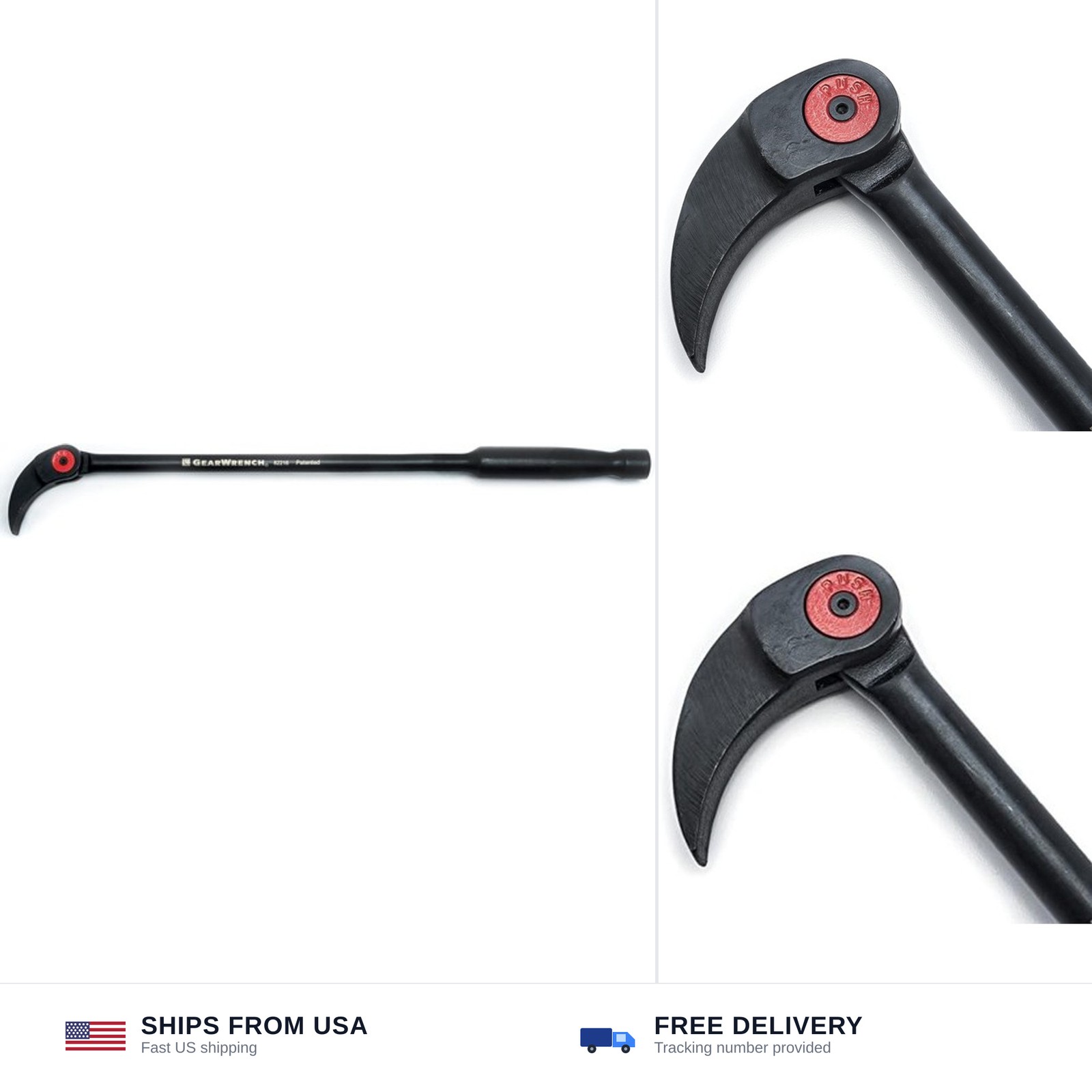 GEARWRENCH Indexing Pry Bar 16" - 82216