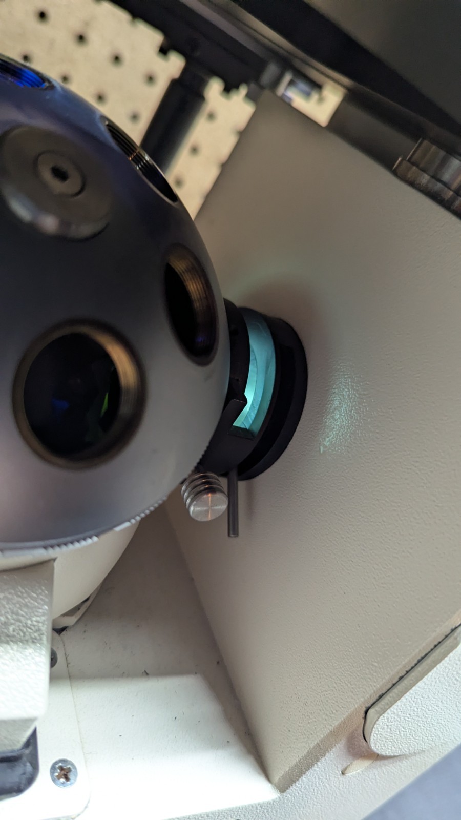 *UNTESTED* Zeiss Axiovert 35 Inverted Fluorescence Microscope With Power Supply