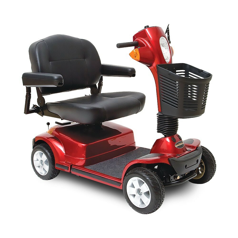 Pride Mobility MAXIMA Bariatric 500 lbs Heavy Duty Electric Scooter SC940 RED/BL