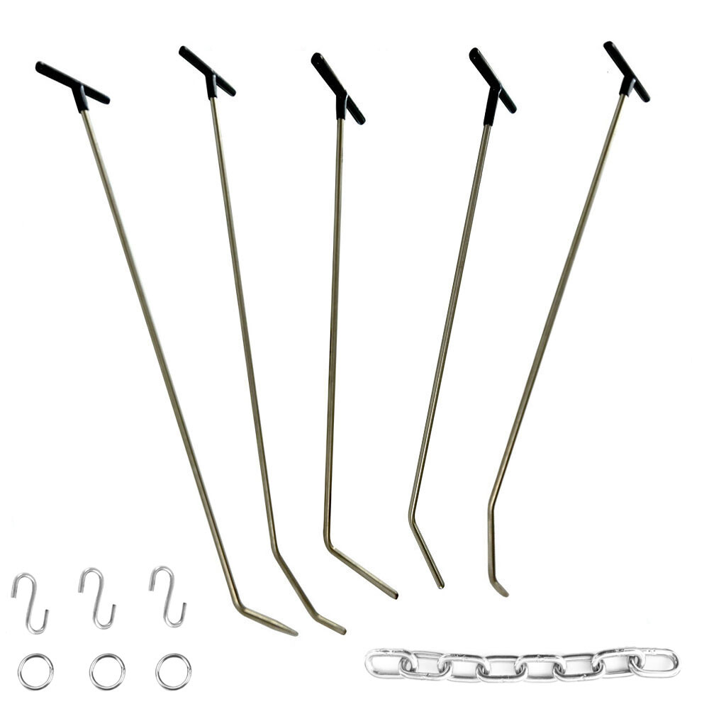 Dent Repair Crowbar, Stainless Steel Pry Bars, Paintless Car Body Dent Removal