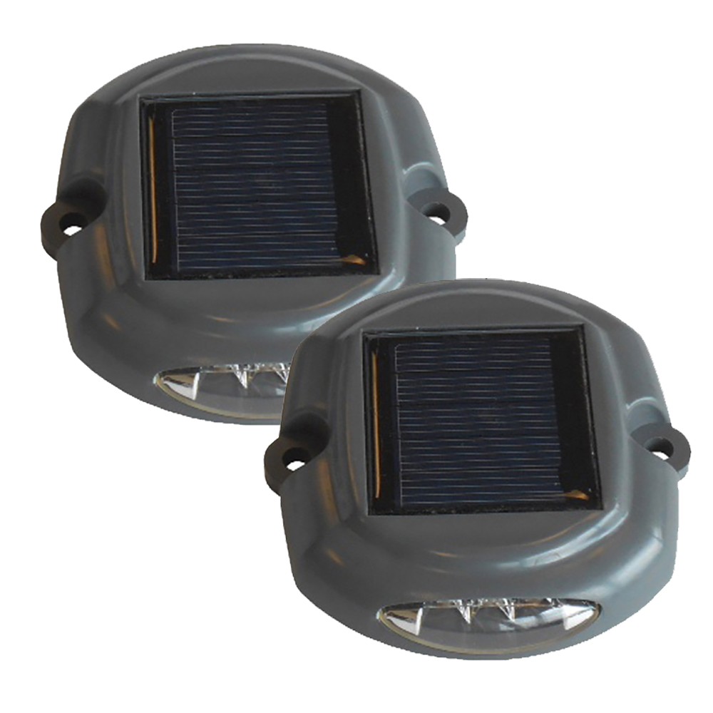 Dock Edge Docklite Solar Dock & Deck Light - 2-Pack DE96262F UPC 776113962626