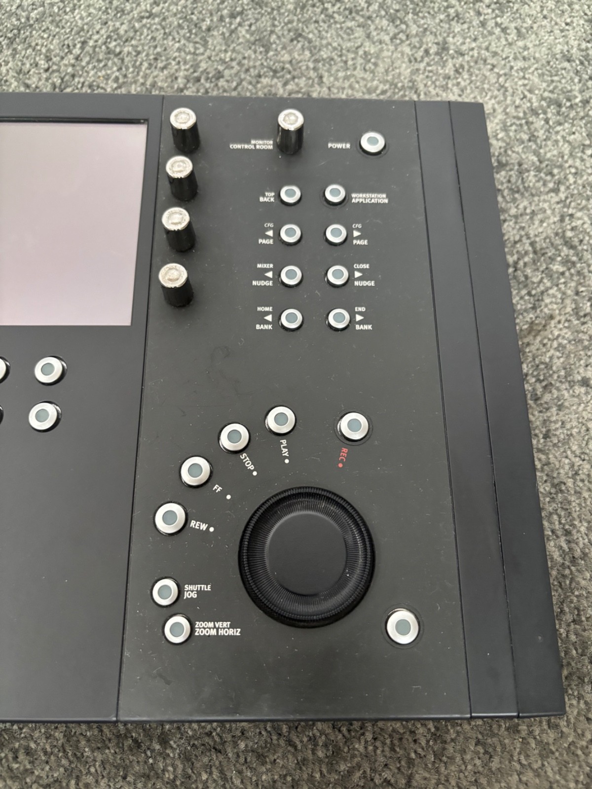 Avid Artist Control EuCon Control Surface Touch Screen with Faders UNTESTED