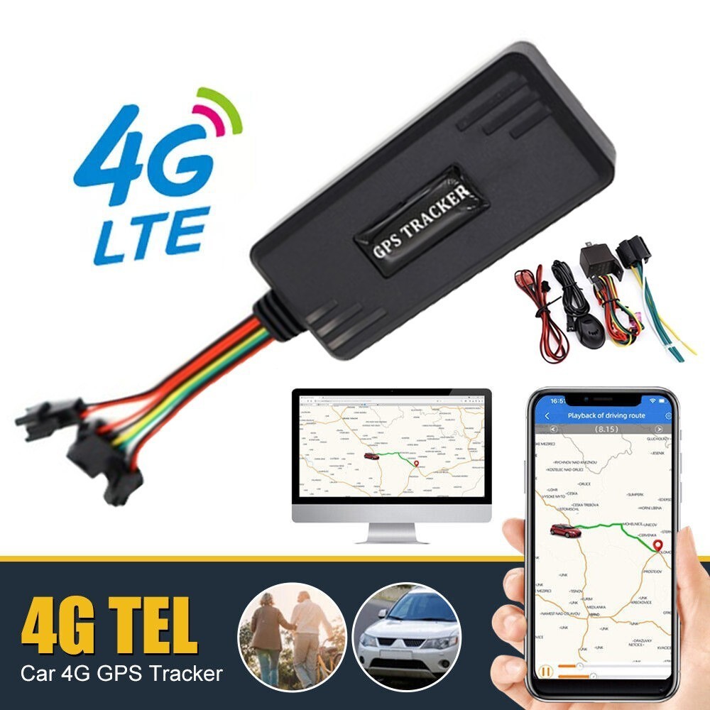 4G Car GPS Tracker GSM GPRS Real Time Tracking Device Locator for Truck Vehicle
