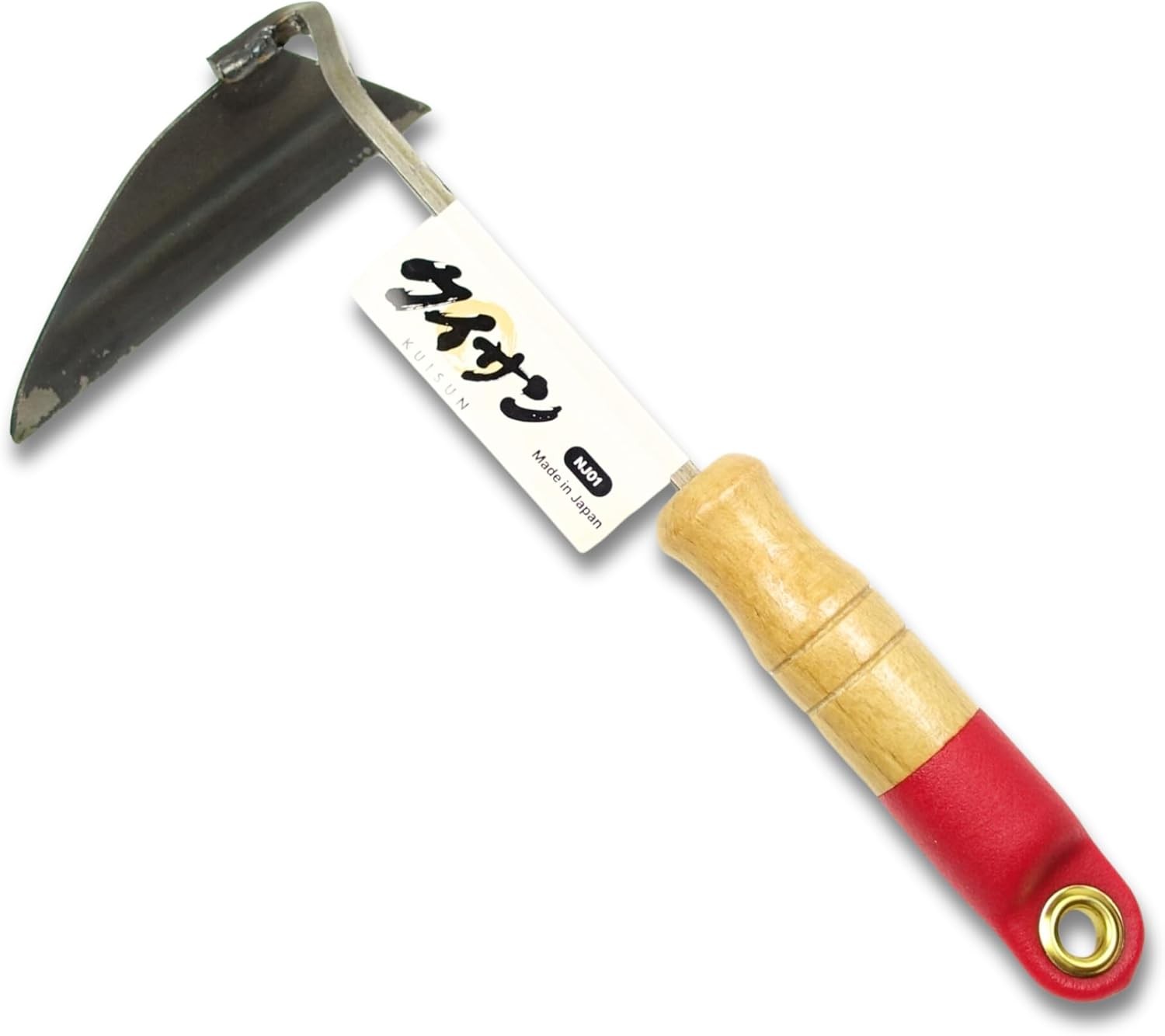 Japanese Weeding Sickle Nejiri Gama - 11 inch Compact & Sharp Hand Hoe for...