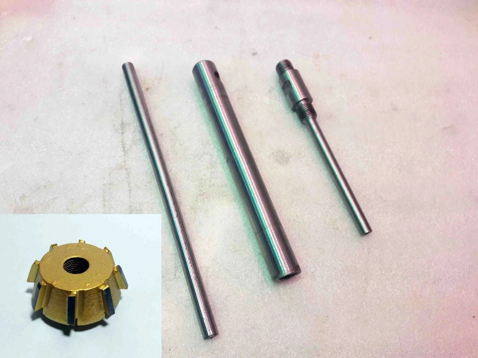 CARBIDE TIPPED VALVE SEAT CUTTER 1.3/16 65 deg + 4.5 mm Guide Stem.