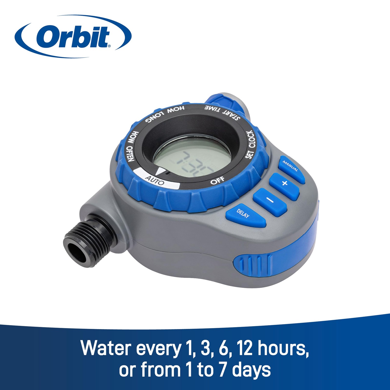 Orbit 28235 Elevated 1-Outlet Programmable Hose Faucet Timer
