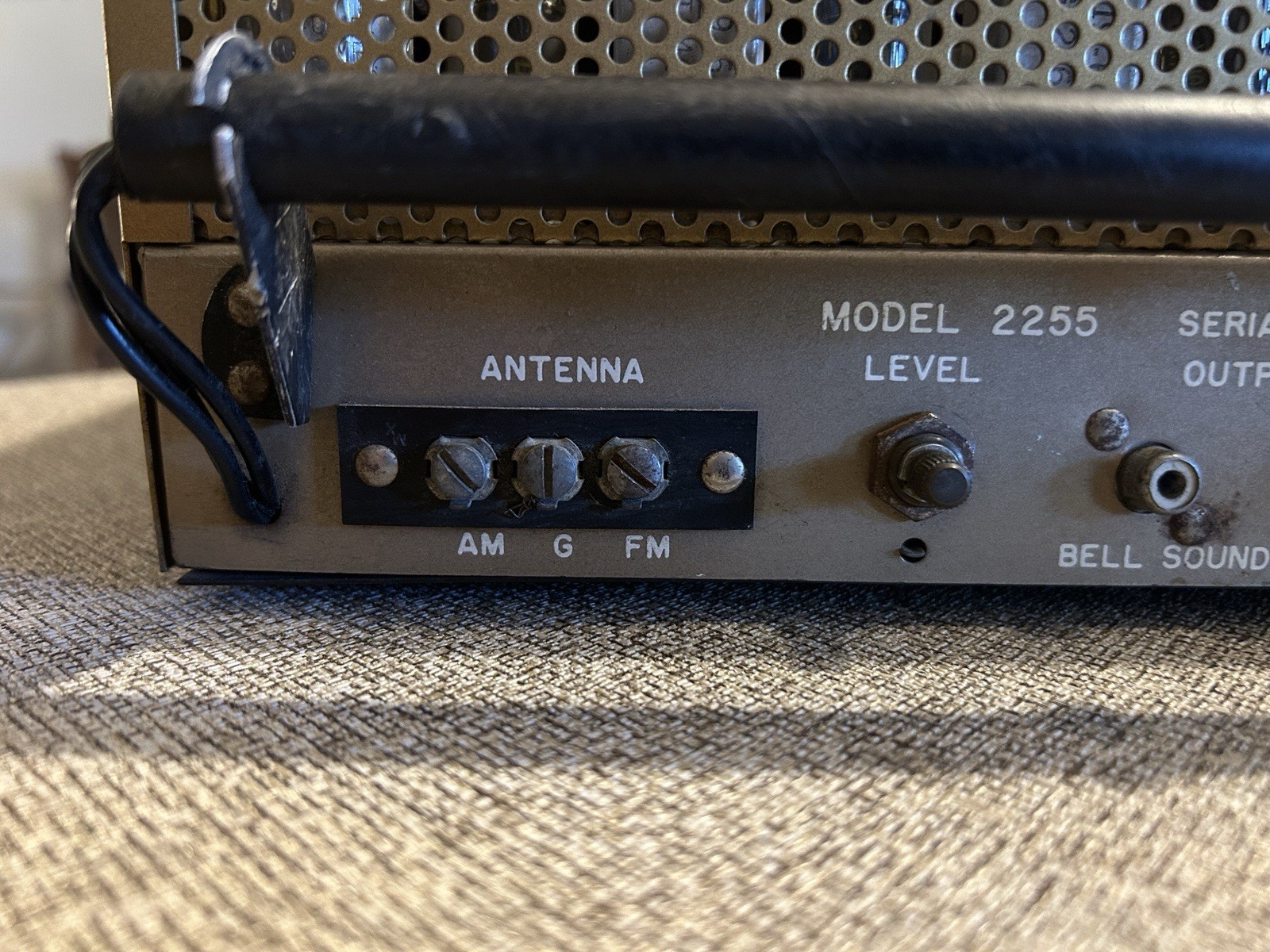 Bell Model 2255 Receiver tested working (See Video)