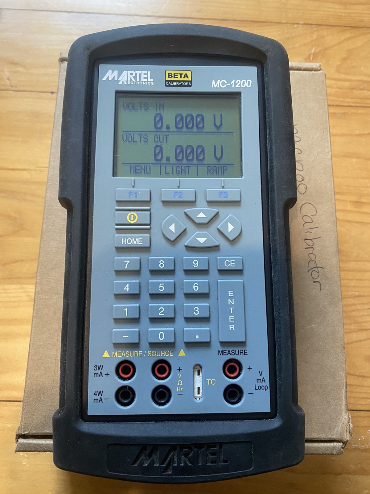 Martel MC1200 Multifunction process calibrator