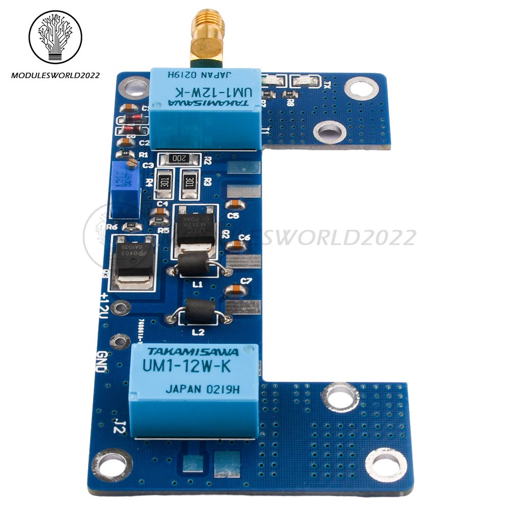 RF Power Amplifier Board Transceiver Circuit PCB Module for 1-5W Walkie-talkie