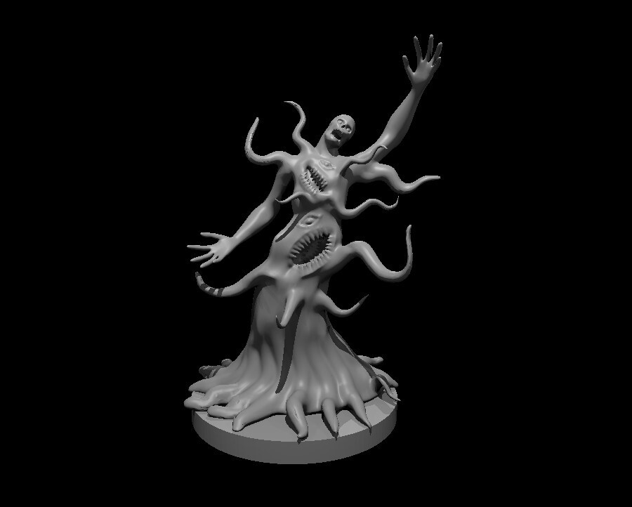 Astral Abomination Monster Manual 28mm Scale DND D&D Tabletop Mini
