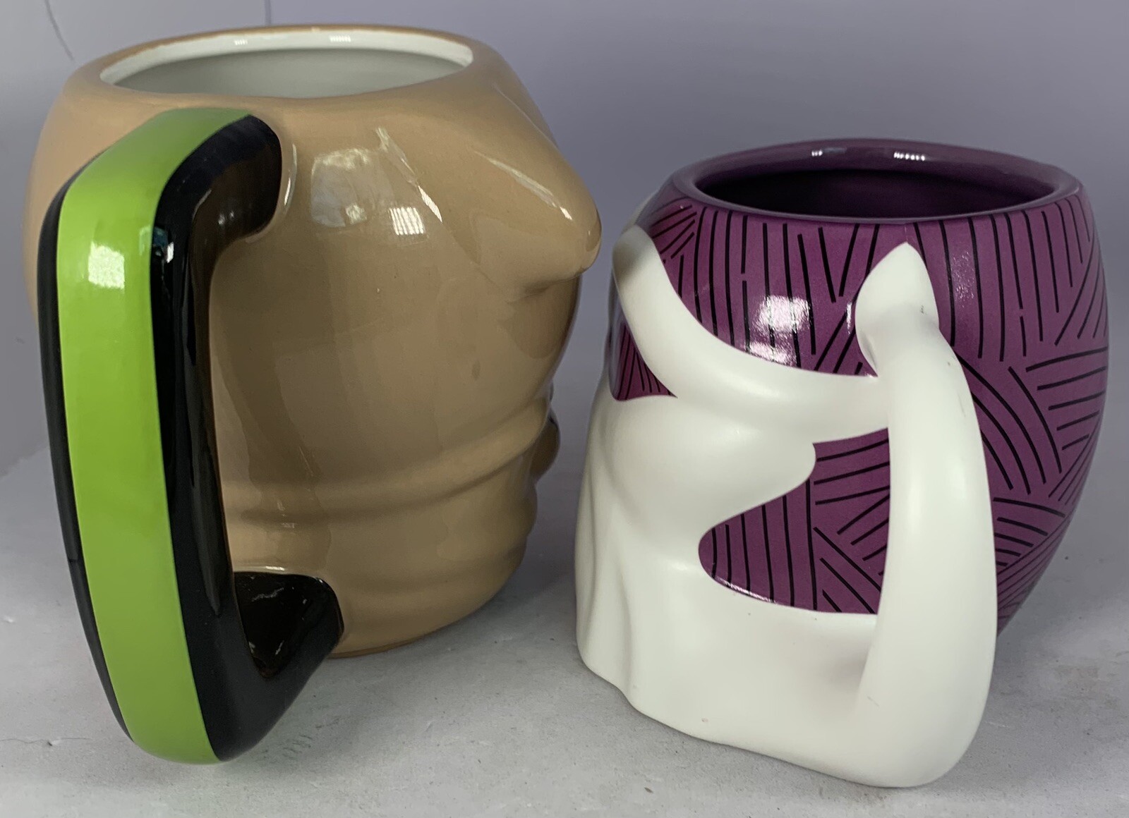 Disney Store Zero & Oogie Boogie Nightmare Before Christmas Mugs