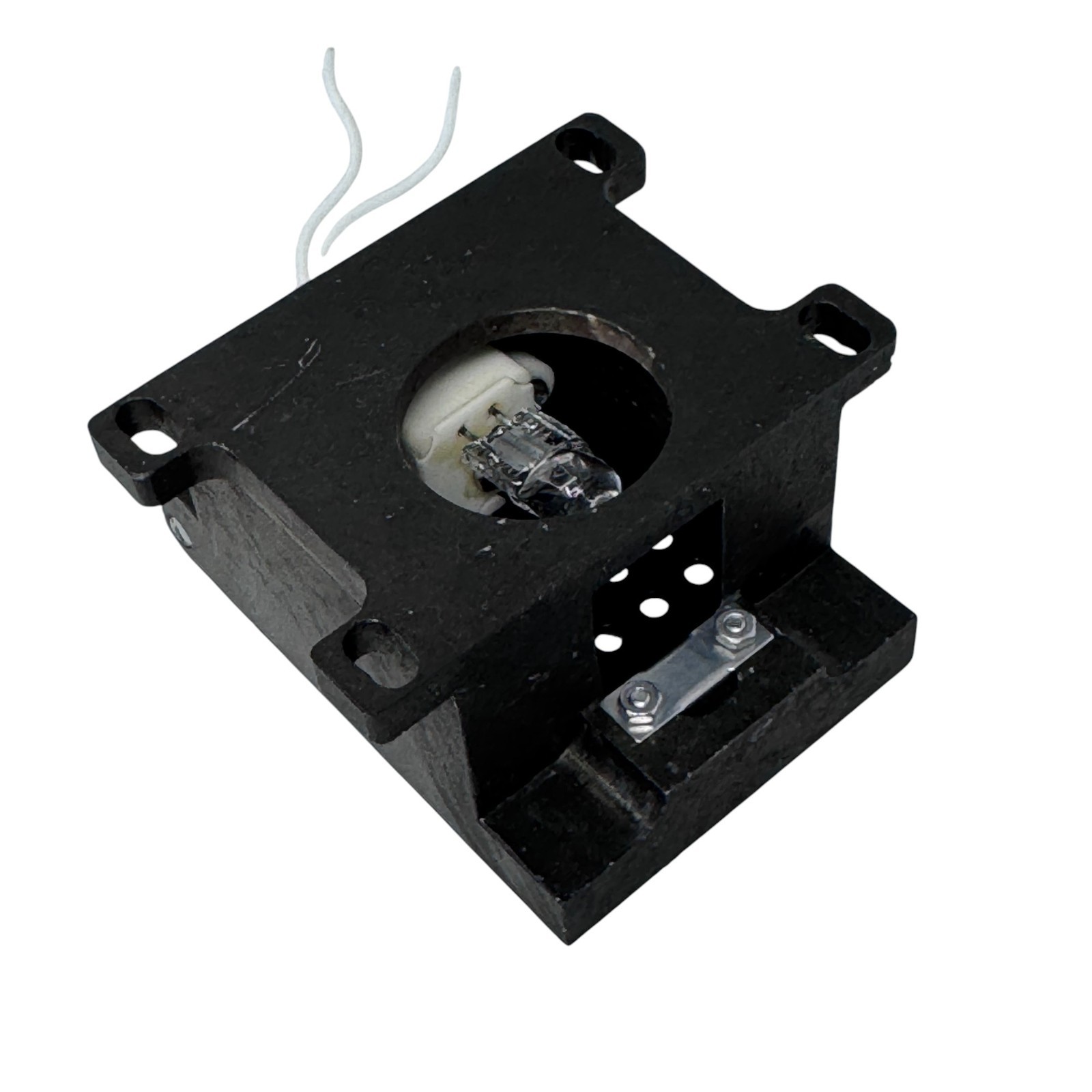 Microscope Lamp Housing Assembly w/ Halogen Bulb – Replacement Illuminator Light